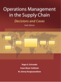 EBK OPERATIONS MANAGEMENT IN THE SUPPLY - 6th Edition - by SCHROEDER - ISBN 8220100238611