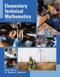 EBK ELEMENTARY TECHNICAL MATHEMATICS, 1 - 10th Edition - by nelson - ISBN 8220100432231