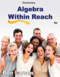 EBK ELEMENTARY ALGEBRA: ALGEBRA WITHIN - 6th Edition - by Larson - ISBN 8220100454448