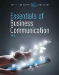 EBK ESSENTIALS OF BUSINESS COMMUNICATIO - 10th Edition - by Guffey - ISBN 8220100547584