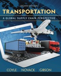EBK TRANSPORTATION: A GLOBAL SUPPLY CHA - 8th Edition - by COYLE - ISBN 8220100664083