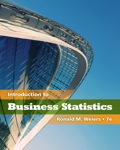 EBK INTRODUCTION TO BUSINESS STATISTICS