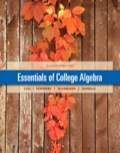 EBK ESSENTIALS OF COLLEGE ALGEBRA