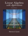 EBK LINEAR ALGEBRA WITH APPLICATIONS - 9th Edition - by Leon - ISBN 8220100803185