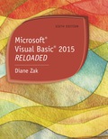 EBK MICROSOFT VISUAL BASIC 2015: RELOAD - 6th Edition - by ZAK - ISBN 8220101355560
