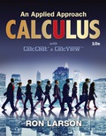 EBK CALCULUS: AN APPLIED APPROACH - 10th Edition - by Larson - ISBN 8220101426222
