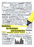 EBK STATISTICS FOR BUSINESS AND ECONOMI - 8th Edition - by Thorne - ISBN 8220101458865
