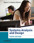 EBK SYSTEMS ANALYSIS AND DESIGN - 10th Edition - by ROSENBLATT - ISBN 8220102451537