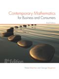 EBK CONTEMPORARY MATHEMATICS FOR BUSINE - 8th Edition - by BERGEMAN - ISBN 8220102452657