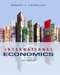 EBK INTERNATIONAL ECONOMICS - 15th Edition - by CARBAUGH - ISBN 8220102786479