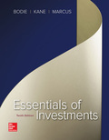 EBK ESSENTIALS OF INVESTMENTS - 10th Edition - by Bodie - ISBN 8220102800267