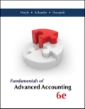 EBK FUNDAMENTALS OF ADVANCED ACCOUNTING - 6th Edition - by Hoyle - ISBN 8220102801325