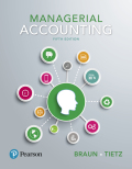 EBK MANAGERIAL ACCOUNTING - 5th Edition - by TIETZ - ISBN 8220103613811