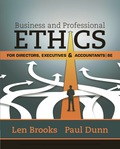 EBK BUSINESS & PROFESSIONAL ETHICS FOR - 8th Edition - by DUNN - ISBN 8220103648523