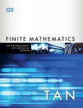 EBK FINITE MATHEMATICS FOR THE MANAGERI - 12th Edition - by Tan - ISBN 8220103649001