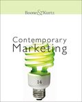 EBK CONTEMPORARY MARKETING - 14th Edition - by BOONE - ISBN 8220103671460