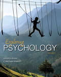 EBK EXPLORING PSYCHOLOGY - 10th Edition - by Myers - ISBN 8220103934954