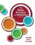 EBK THE BASIC PRACTICE OF STATISTICS - 7th Edition - by Moore - ISBN 8220103935319