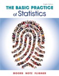 EBK THE BASIC PRACTICE OF STATISTICS - 8th Edition - by Moore - ISBN 8220106747841