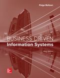 EBK BUSINESS DRIVEN INFORMATION SYSTEMS - 6th Edition - by BALTZAN - ISBN 8220106796986
