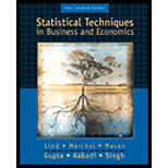 Statistical Techniques In Business & Economics - 1st Edition - by Lind,  Marchal Mason - ISBN 9780070880443