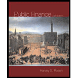 Public Finance - 6th Edition - by Harvey Rosen - ISBN 9780071121231