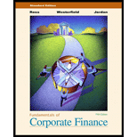 Fundamentals Of Corporate Finance: Standard Edition - 5th Edition - by Bradford D. Jordan - ISBN 9780072312898