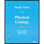 Physical Geology: Ready Notes - 8th Edition - by Plummer - ISBN 9780072340204