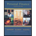 Personal Finance (the Mcgraw-hill/irwin Series In Finance, Insurance, And Real Estate) - 7th Edition - by Jack R. Kapoor, Les R. Dlabay, Robert James Hughes - ISBN 9780072510782