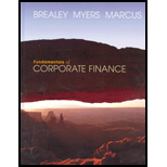 Fundamentals Of Corporate Finance (mcgraw-hill/irwin Series In Finance, Insurance, And Real Estate) - 4th Edition - by Richard A. Brealey, Stewart C. Myers, Alan J. Marcus - ISBN 9780072557527