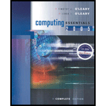 Computing Essentials 2005 Complete - 16th Edition - by OLEARY - ISBN 9780072836073