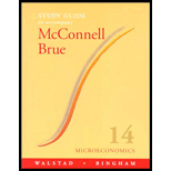 Microeconomics - Study Guide - 14th Edition - by McConnell - ISBN 9780072898385