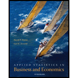 Applied Statistics In Business And Economics - 7th Edition - by DOANE, David P. - ISBN 9780072966930