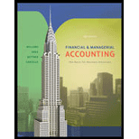 Financial and Managerial Accounting - 14th Edition - by Jan Williams, Susan F. Haka, Jan R. Williams, Joseph V. Carcello - ISBN 9780072996500