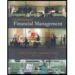 Foundations Of Financial Management - With Homework Manager - 12th Edition - by BLOCK - ISBN 9780073318134