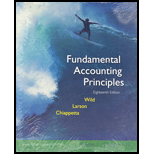 Fundamental Accounting Principles - 1st Edition - by John Wild - ISBN 9780073322322