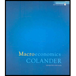 Macroeconomics - 7th Edition - by David C. Colander - ISBN 9780073343662