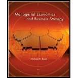 MANAGERIAL ECON.+BUS.STRATEGY - 6th Edition - by Baye - ISBN 9780073375687