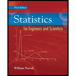 Statistics For Engineers And Scientists - 3rd Edition - by William Navidi - ISBN 9780073376332