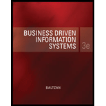 Business Driven Information Systems - 3rd Edition - by Paige Baltzan - ISBN 9780073376820