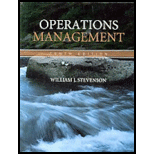 Operations Management - 10th Edition - by William Stevenson - ISBN 9780073377841