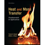 Heat and Mass Transfer: Fundamentals and Applications - 5th Edition - by Yunus A. Cengel Dr., Afshin J. Ghajar - ISBN 9780073398181