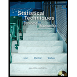 Statistical Techniques in Business and Economics - 14th Edition - by Douglas Lind, William Marchal - ISBN 9780073401768