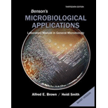 Benson's Microbiological Applications, Laboratory Manual in General Microbiology, Short Version - 13th Edition - by Alfred E Brown Ph.D., Heidi Smith - ISBN 9780073402413
