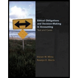 Ethical Obligations And Decision-making In Accounting: Text And Cases - 1st Edition - by Steven Mintz, Roselyn Morris - ISBN 9780073403991
