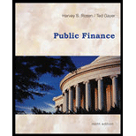 Public Finance - 9th Edition - by Harvey S. Rosen, Ted Gayer - ISBN 9780073511351