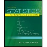 Statistics for Engineers and Scientists (Looseleaf) - 4th Edition - by Navidi - ISBN 9780073515687