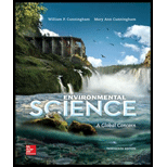 EBK ENVIRONMENTAL SCIENCE:GLOBAL... - 13th Edition - by Cunningham - ISBN 9780073515847