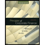 Principles of Corporate Finance, Concise - 2nd Edition - by Richard A. Brealey, Stewart C. Myers, Franklin Allen - ISBN 9780073530741