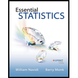Elementary Statistics Essentials - 1st Edition - by Navidi,  William Cyrus, MONK,  Barry (barry J.) - ISBN 9780073534992